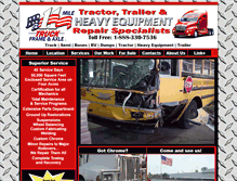 Tablet Screenshot of 11miletruck.com